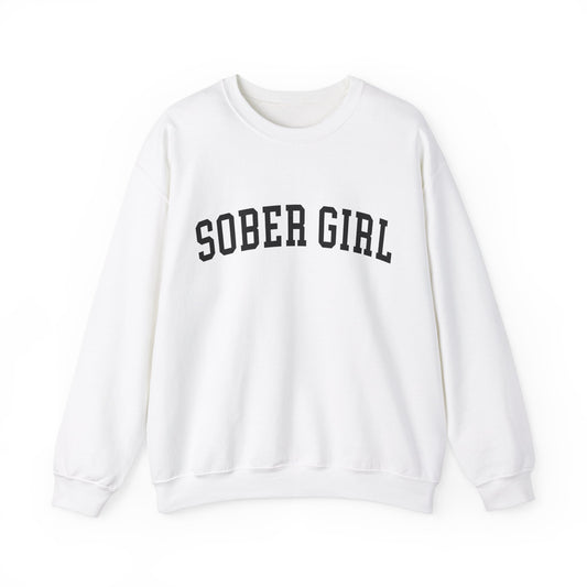 Sober Girl Varsity Crewneck