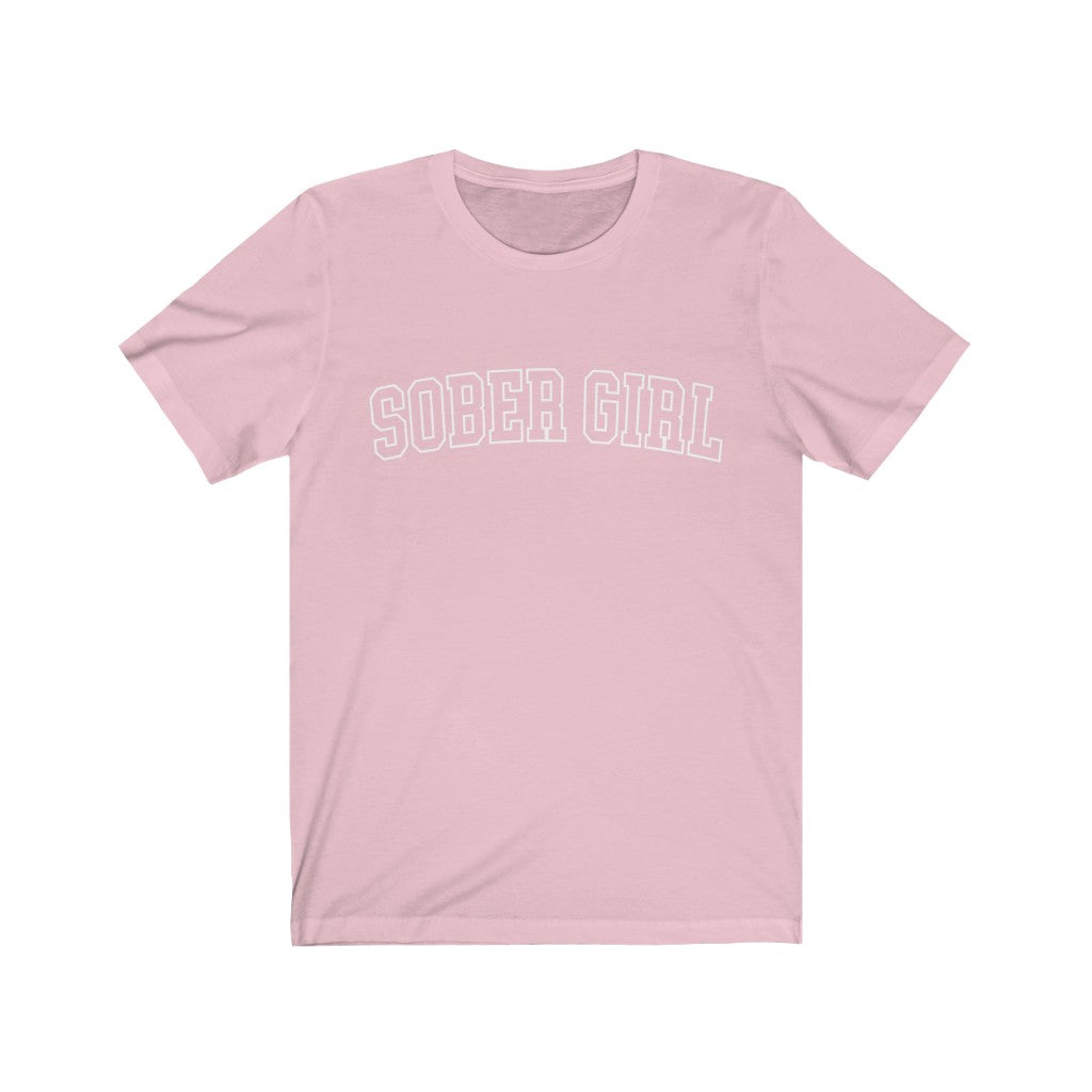 Sober Girl Varsity Tee