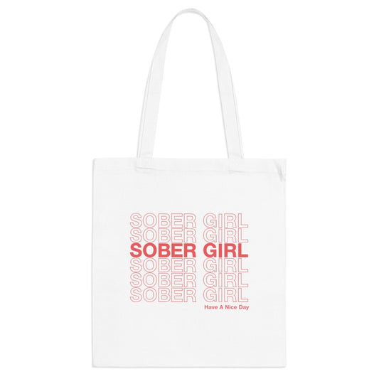Classic Sober Girl Tote Bag