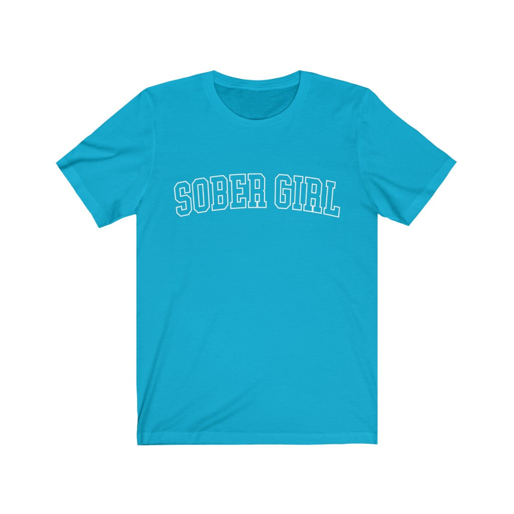 Sober Girl Varsity Tee