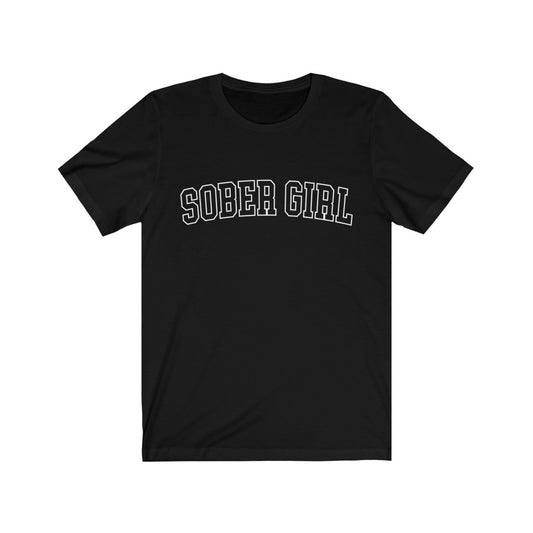 Sober Girl Varsity Tee