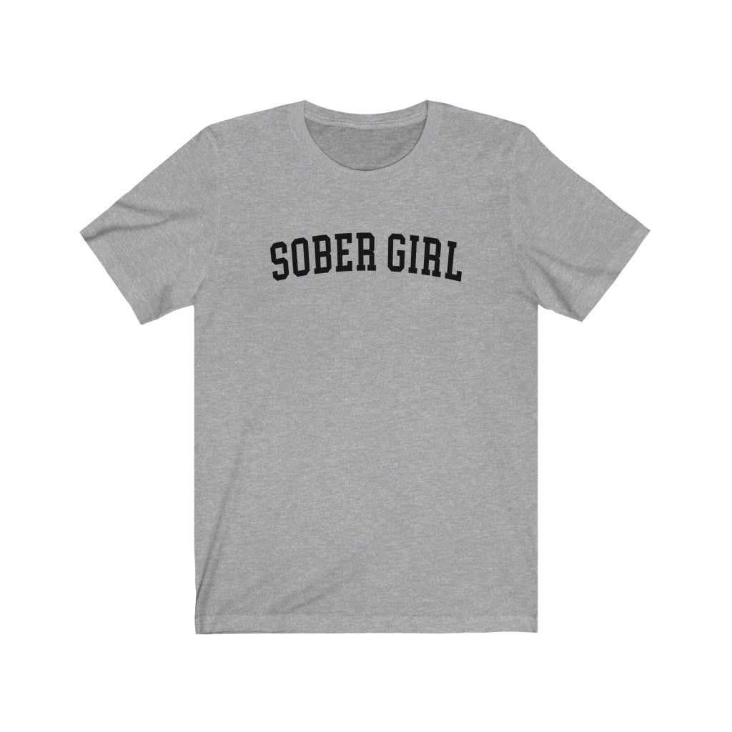 Sober Girl Varsity Tee