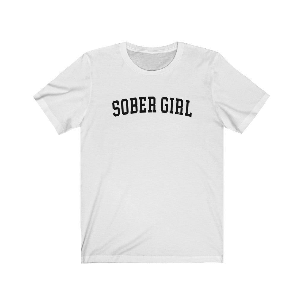 Sober Girl Varsity Tee