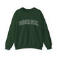 Sober Girl Varsity Crewneck Sweatshirt