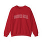 Sober Girl Varsity Crewneck Sweatshirt