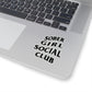 Sober Girl Social Club Sticker